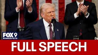 President Donald Trump's address to Congress [FULL SPEECH]