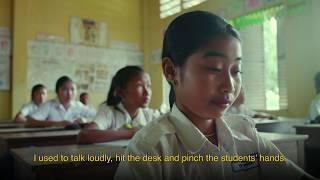 Girl and Teacher : Cambodia’s positive discipline Programme UNICEF