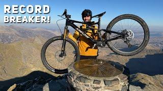 Mt. Snowdon E-Bike Record SMASHED on the Amflow!!