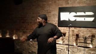 Spoken Word Poet Tha Real @ The Inspired Word's NYC Open Mic Joint