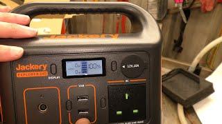 Jackery Explorer 240 Portable Power Station UK version with Solar Panel tested and taken apart