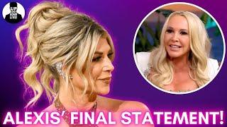 Alexis Bellino Posts Shocking Statement Slamming Shannon and Bravo! #bravotv