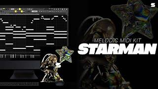 [+25] Best Melodic Midi Kit "STARMAN" Marshmello | Roddy Ricch | Juice WRLD Piano Midi Pack 2023