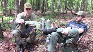 Hiro Machete, Kelly Kettle, Backpacker Table And Chairs