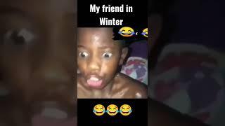 MY FRIEND IN WINTER️ #shorts #viral #trending #youtubeshorts