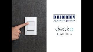 Deako + DR Horton Partnership Announcement