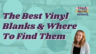 BEST Vinyl Blanks for Beginners, and Where to Find Them