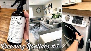 Home Cleaning Routines ASMR Satisfying TikTok Compilation #4