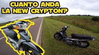 VELOCIDAD MAXIMA YAMAHA NEW CRYPTON I FEDEMOTOVLOG