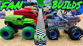 Toy Diecast Monster Truck Racing Tournament | Custom made MonsterJam trucks, Australia Race #2 of #4