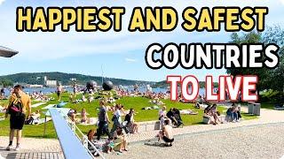 10 Safest and Happiest Countries in the World 2024