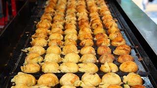 현란한 손놀림의 달인 타코야끼 트럭 , 킹타코, Amazing Skill of Takoyaki Master korean street food truck, KING TAKOYAKI