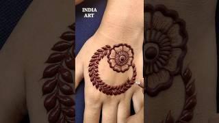 Simple mehndi design Hand mehndi design New mehndi design Best mehndi design #viral #youtubeshorts