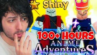 My LAST 100 Hours in Anime Adventures Roblox...