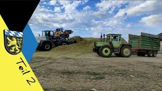 Teil 2 | BGA LKS Maishäckslen 2020 | 2x Claas Jaguar | MB-Trac 1600 turbo | Fendt 828 Vario | ...