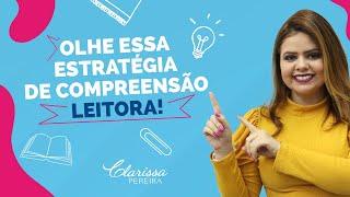 Estratégia de leitura para alfabetização