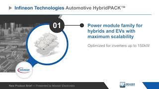 Infineon Technologies Automotive HybridPACK™ IGBT Modules — New Product Brief | Mouser Electronics