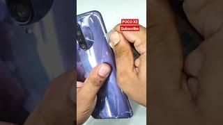 POCO X2 | POCO X2 BROKEN BACK GLASS REPLACEMENT