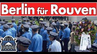 Schweigemarsch für Rouven L. in Berlin am 07. Juni 2024 - Berlin bekennt sich zur Polizei.