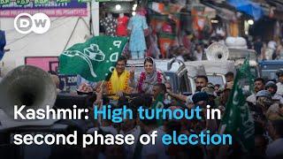 Elections held in Indian-administered Kashmir for first time in 10 years  DW News