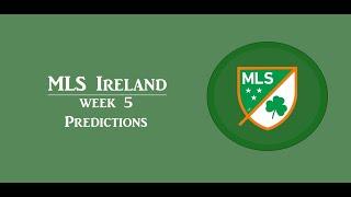 MLS predictions, week 5!!