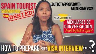 MY SPAIN VISA WAS DENIED BUT GOT APPROVED NEXT! VISA INTERVIEW TIPS PART 2 | Shelly Viajera Travel