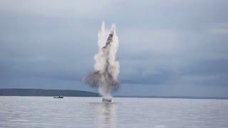 German torpedo safely destroyed in Scapa Flow