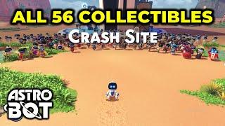 Crash Site Collectibles Guide: All Bots & Puzzle Pieces Locations | Astro Bot