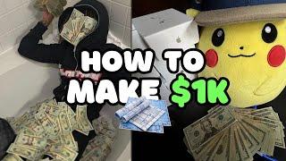 How To Make Your First $1000 RESELLING