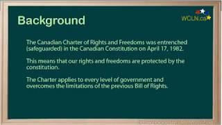 WCLN - Canadian Charter of Rights and Freedoms