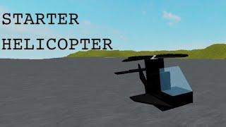 |ROBLOX PLANE CRAZY| How to make an small helicopter