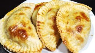 Empanadas masa fácil 3 ingredientes y relleno rápido 