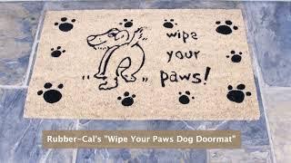 Wipe Your Paws Dog Doormat