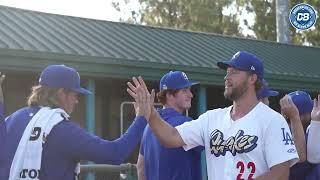 Clayton Kershaw highlights: bullpen session & warmup before rehab start with Rancho Cucamonga Quakes