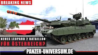 Stellt Österreich ein neues Panzerbataillon mit Leopard 2A8 auf? KNDS übernimmt "neue" Panzerfabrik