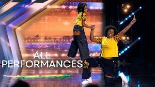 Abigail & Afronitaaa Ghanaian Dance Duo Brings African Culture To The World | ALL Performances