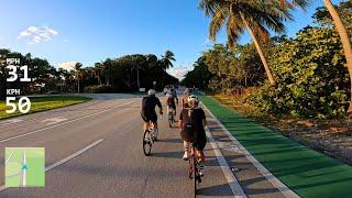 Key Biscayne sunrise hammer ride Nov. 13, 2024 [uncut]