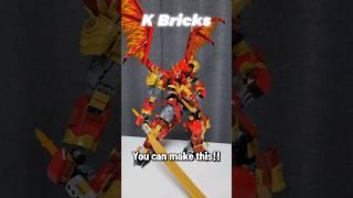 Lego Ninjago Kai's Titan Dragon Mech MOC(Alternative combo build of 71821 & 71822)