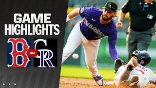 Red Sox vs. Rockies Game Highlights (7/23/24) | MLB Highlights