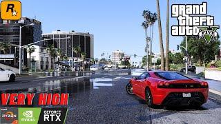 Ryzen 7 5800h RTX 3050 Ti on GTA V Gaming Test (Very High) on ASUS ROG STRIX G15 G513QE