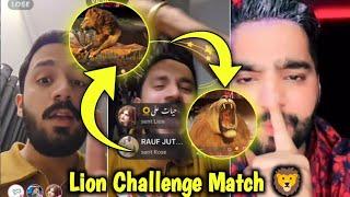 Lion Gift Challenge Match  Rajab Butt Big Match | Rajab Family TikTok Live