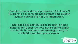 Quemaduras Primeros Auxilios