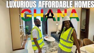 Crazy Affordable $100,000 homes in Accra Ghana /  Building luxury houses in Ghana