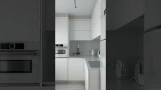 Угловая кухня "Белая лилия" #кухникрасноярск #дизайнкухни #угловаякухня
