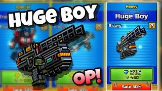 Huge Boy is OP! | Pixel Gun 3D