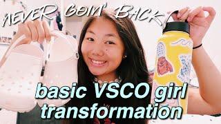 your favorite basic ~VSCO girl~ transformation