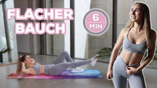 6 Min. UNTERES BAUCH WORKOUT | Unteres Bauchfett verlieren (Sixpack Workout)