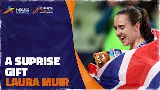 Laura Muir Surprised By Gift From European Athletics - Munich 2022