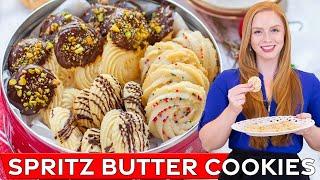 Mom's Old-Fashioned Spritz Butter Cookies - the best spritz cookies!