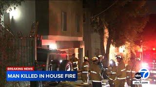 Man believed to be member of wealthy Rothschild family dies in LA house fire